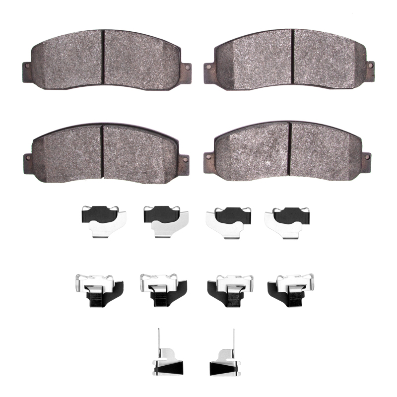 Ford F-450 Super Duty Brake Pads - Front - R1 Concepts - Ceramic - `05-`12